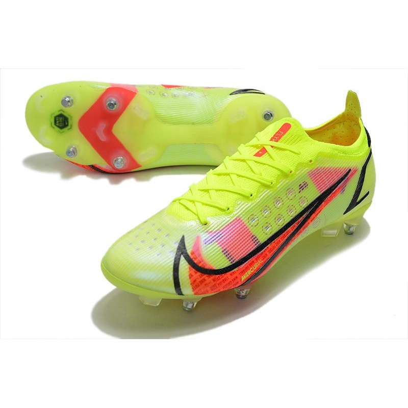 Nike Mercurial Vapor Elite SG Pro Volt Černá Bright Crimson